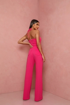 Conjunto Calça Vazada Pink na internet