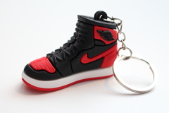 Chaveiro 3D - Air Jordan 1 "Banned"