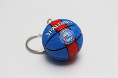 Chaveiro Bola de Basquete - 76ers