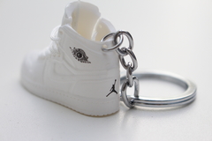 Chaveiro 3D - Air Jordan 1 "All White" - comprar online