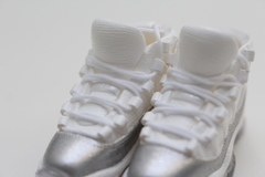 Mini Sneaker - "Air Jordan 11 - Metallic Silver" - TRALHAS.org