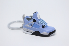 Chaveiro 3D -"Air Jordan 4 -University Blue"