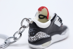 Chaveiro 3D -"Air Jordan 3 - Black Cement" - comprar online