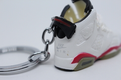 Chaveiro 3D -"Air Jordan 6 - Infrared White" na internet