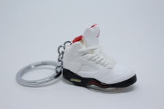 Chaveiro 3D -"Air Jordan 5 Fire Red"