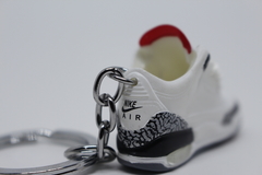 Chaveiro 3D -"Air Jordan 3 - White Cement" - comprar online