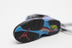 Chaveiro 3D - "Air Jordan 8 - Aqua" - comprar online