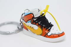 Chaveiro 3D Air Jordan 1 x Off-White – Custom Pokémon “Charmander”