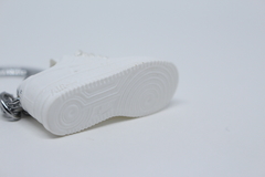 Chaveiro 3D - Air Force 1 07 "White" - TRALHAS.org