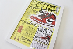 Quadro/ Porta Retrato - "Air Jordan 1 Retro Chicago"