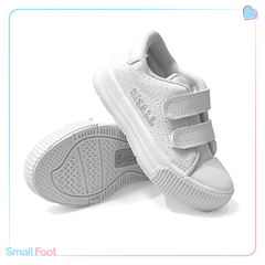 BUMP-AIR ♥ Blanco Gris - Small Foot - Calzado Infantil