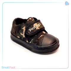 EMI Negro ♥ Camuflado - Small Foot - Calzado Infantil