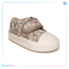 EMI ST ♥ Gris Margaritas - Small Foot - Calzado Infantil