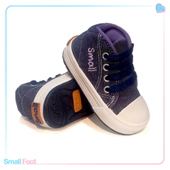 GECKO ♥ Marino Violeta - Small Foot - Calzado Infantil