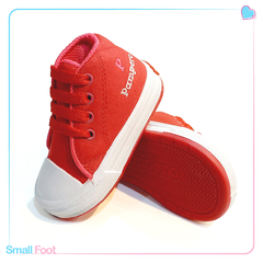 JUANI ♥ Botita Roja - Small Foot - Calzado Infantil