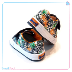 ROCCO ♥ Naranja Abrojo - Small Foot - Calzado Infantil