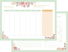 Kit com 2 Unidades - Bloco Planner - My Blessing- MMCMB2-14