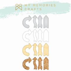 Kit 3 Unidades - Kit de Setinhas - My Memories Crafts - Coleção My Travel - MMCMT2-12