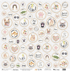 Kit de Folhas - 10 Unidades - Coleção My Pets - MMCMP-05 - comprar online