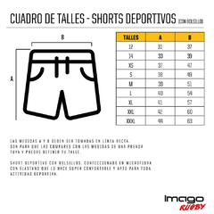 Short deportivo All Blacks Gris - comprar online