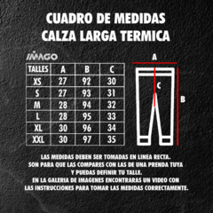 Calza Térmica Larga - Imago Deportes - Rugby Store