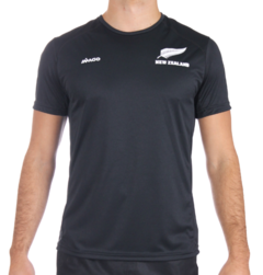 Remera microfibra All Blacks negra en internet