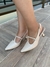 SCARPIN SLINGBACK CREME COD. 4268 - loja online