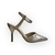 SCARPIN ROSALICIA SALTO FINO PEWTER COD. 4237