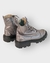 BOTA COTURNO EM COURO PEWTER - COD.:3945 - loja online