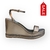 SANDÁLIA ANABELA PEWTER COD. 4232 - comprar online