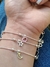 Pulsera con Dijes Corazones en internet