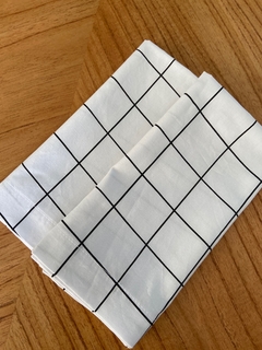 Guardanapo grid branco - comprar online