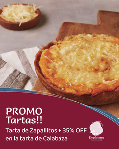 Promo Tarta de Zapallitos + Tarta de Calabaza Ifrozen