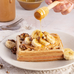 Waffle Avena y Banana