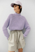 Sweater Boxy Lila - Mezcal