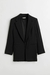 Blazer Black H&M