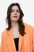 Blazer Lino Naranja H&M en internet