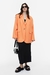 Blazer Lino Naranja H&M - comprar online