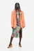 Blazer Lino Naranja H&M - comprar online