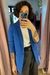 Blazer sastrero azul