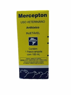 Mercepton 100 Ml - Injetavel antitóxico - Bravet Brasil