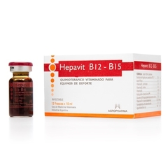 HEPAVIT B12 – B15 Reconstituyente vitaminado ampolla x 10 ml