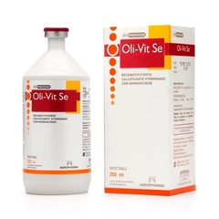 Oli-Vit Se x 100Ml Reconstituyente, calcificante vitaminado con aminoácidos. Inyectable.
