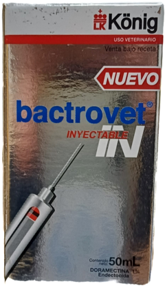 Bactrovet Inyectable Doramectina x 50Ml