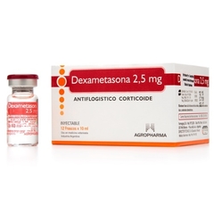 Dexametasona 2,5 mg.