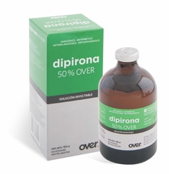 DIPIRONA 50% OVER Analgésico Antiinflamatorio X 100Ml