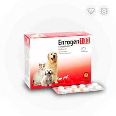 ENROGEN Enrofloxacina 100mg Caja x 120 Comprimidos