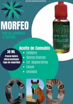 MORFEO Aceite de Cannabis x 30 ml