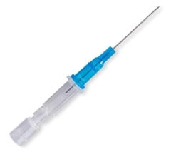 Catéter intravenoso Azul 22G