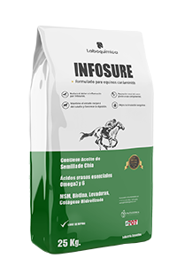 Infosure Formulado para equinos con laminitis.x 25Kg